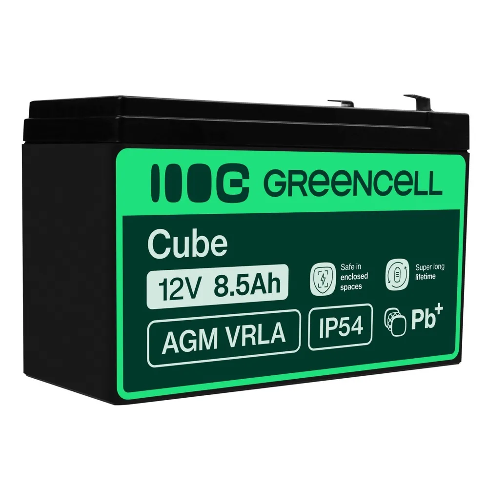 AGM Battery 12V 8.5Ah - Battery - Mignon (AA) AGM47