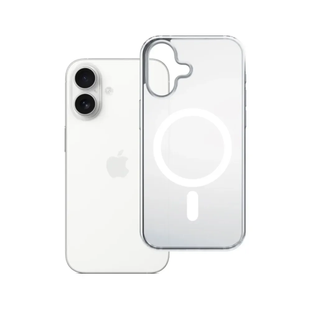 Capa Frosty 3MK MagCase iPhone 17 Branca