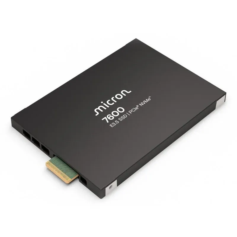 Disco Rígido Disco Duro Micron 7600 PRO 3,84TB SSD U.2 PCIe 5.0 NVMe Segurança Avançada