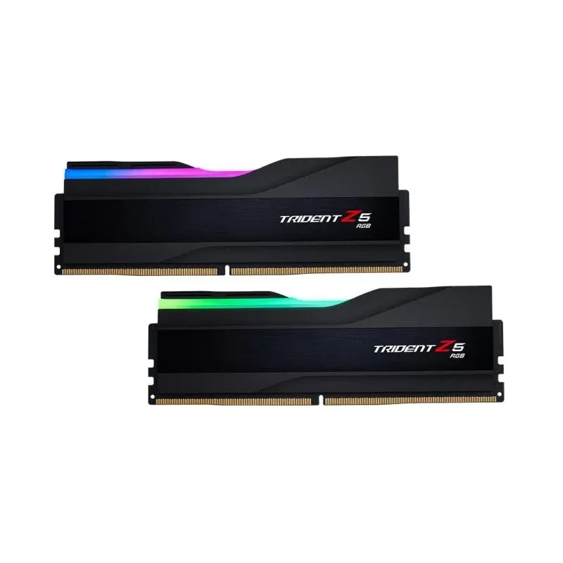 Memória RAM G.Skill Trident Z5 RGB 48GB 2x24GB DDR5 6000MHz CL40 Dual-Channel RGB Preto