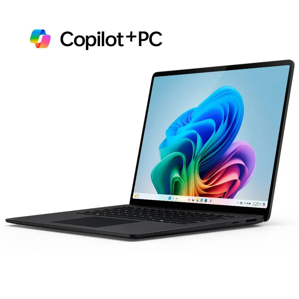 Portátil Microsoft Surface 7ª Edição Copilot+ AI 15" Snapdragon X Elite X1E-80-100 16GB 1TB W11H Preto
