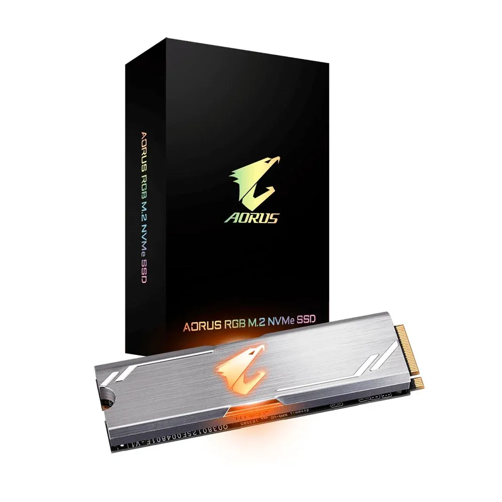 SSD M.2 2280 Gigabyte Aorus RGB 512GB 3D TLC NVMe