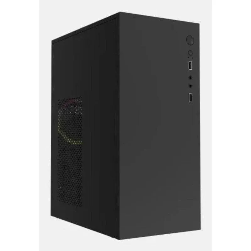 Caixa de Computador Caixa PC Approx APPC-205F Preto Micro ATX Mini-ITX Fonte 500W Compacta USB 3.0