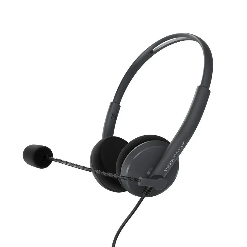 Energy Sistem Headset Office 2 Auscultadores com Microfone Pretos