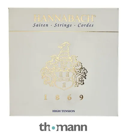 Hannabach 1869 Carbon/Gold HT Set
