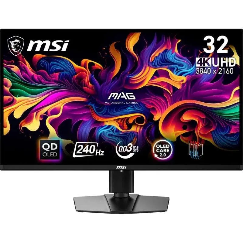 Monitor MSI MAG 321UPX QD-OLED 31.5'' UltraHD 4K 240Hz QD-OLED 0,03ms