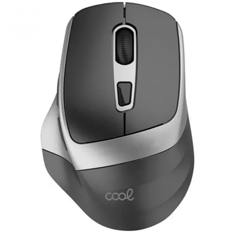 COOL Ergonomic Rato Sem Fios 3200 DPI Preto/Prateado