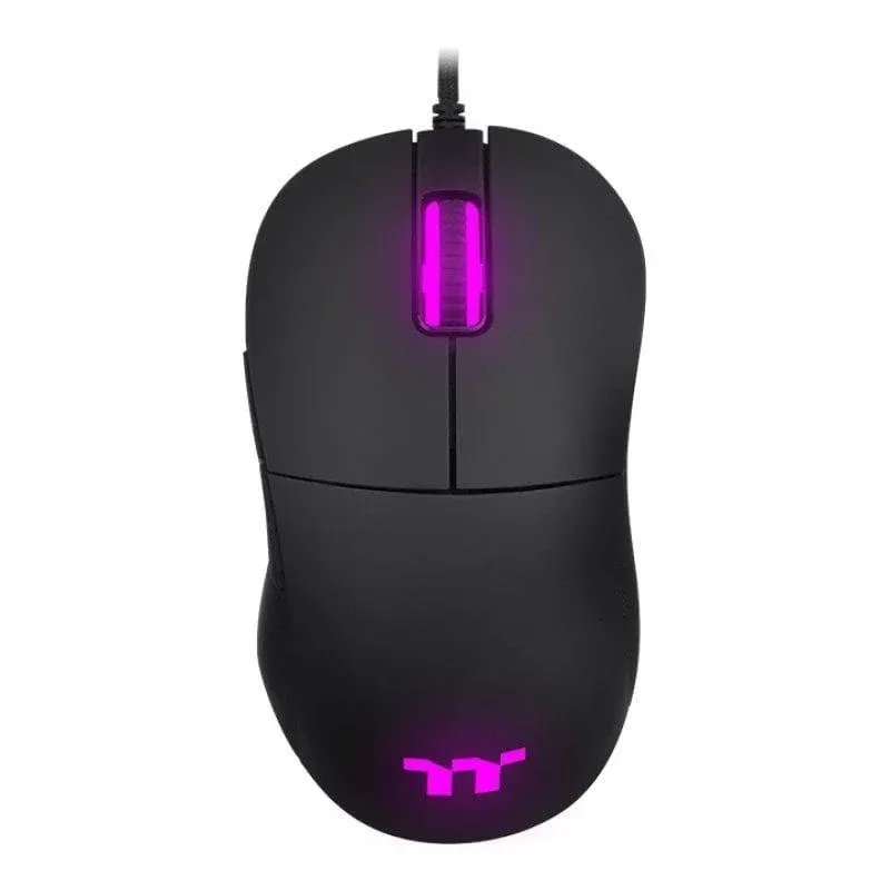 Rato Thermaltake DAMYSUS RGB Gaming USB 16000 DPI Preto Ergonómico