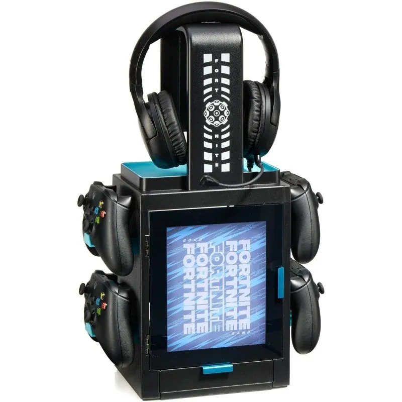 Numskull Fortnite Gaming Locker Good Game Armário LED para Jogos