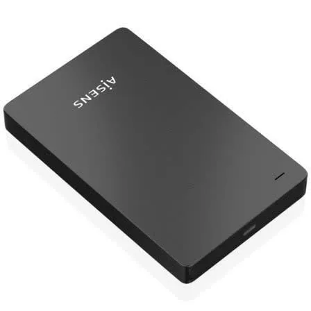 Caixa Externa USB p/ Disco SATA 2.5 (Preto) - AISENS