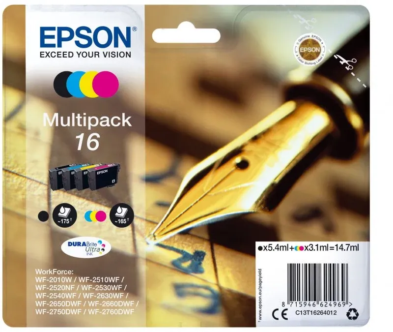 Tinteiro Original EPSON 16 Multipack