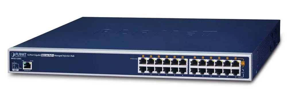 PLANET HPOE-1200G Managed Gigabit Ethernet (10/100/1000) HPOE-1200G