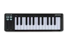 Teclado Controlador MIDI Arturia MicroLab Mk3 Preto