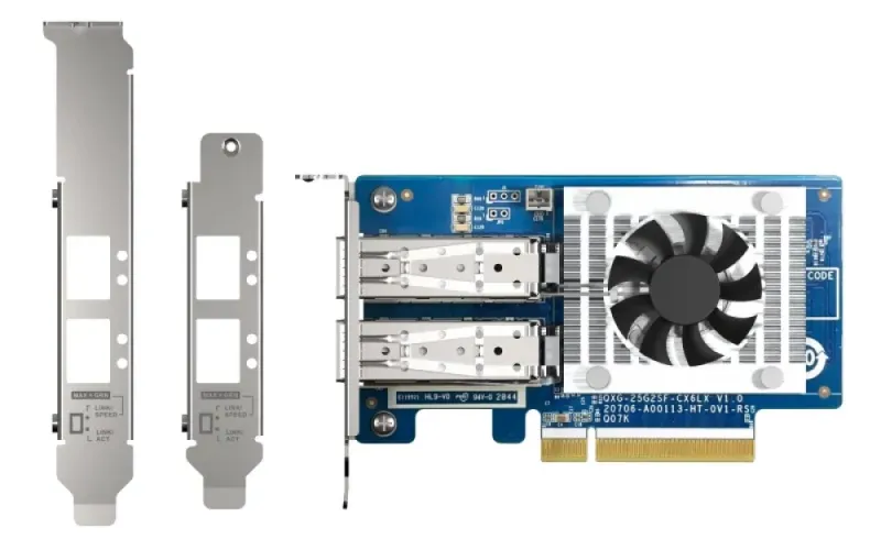 Placa de Rede QNAP 2 Portas SFP28 25GBE