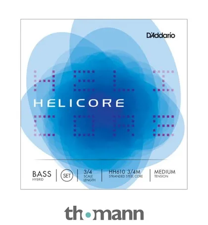 Daddario HH610-3/4M Helicore Bass 3/4
