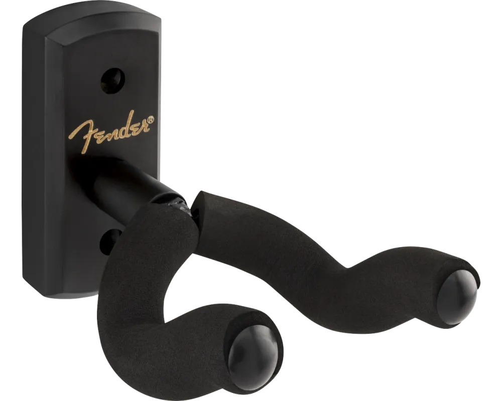 Fender Essentials Guitar Wall Hanger, Black