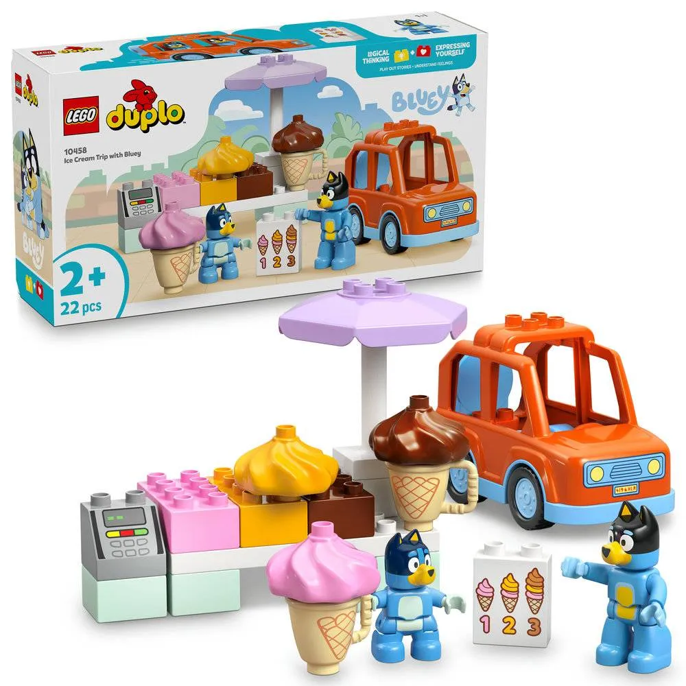 LEGO Duplo Passeio Para Gelados com a Bluey - 10458