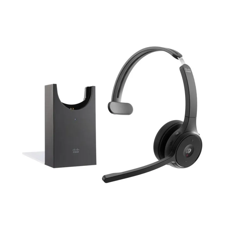 Auriculares Cisco HS-WL-721-BUNAS-C sem fios Bluetooth com Cancelamento de Ruído Preto