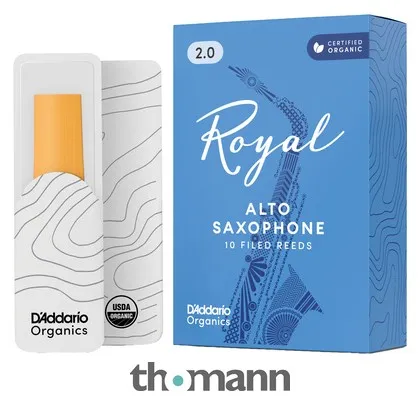 DAddario Woodwinds Royal Alto Saxophone 2.0