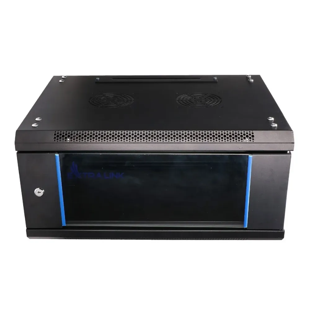 Armário Rack Extralink 4U 600x450 Preto
