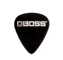 Palhetas Guitarra Boss BPK-12-BM Medium Celluloid Black