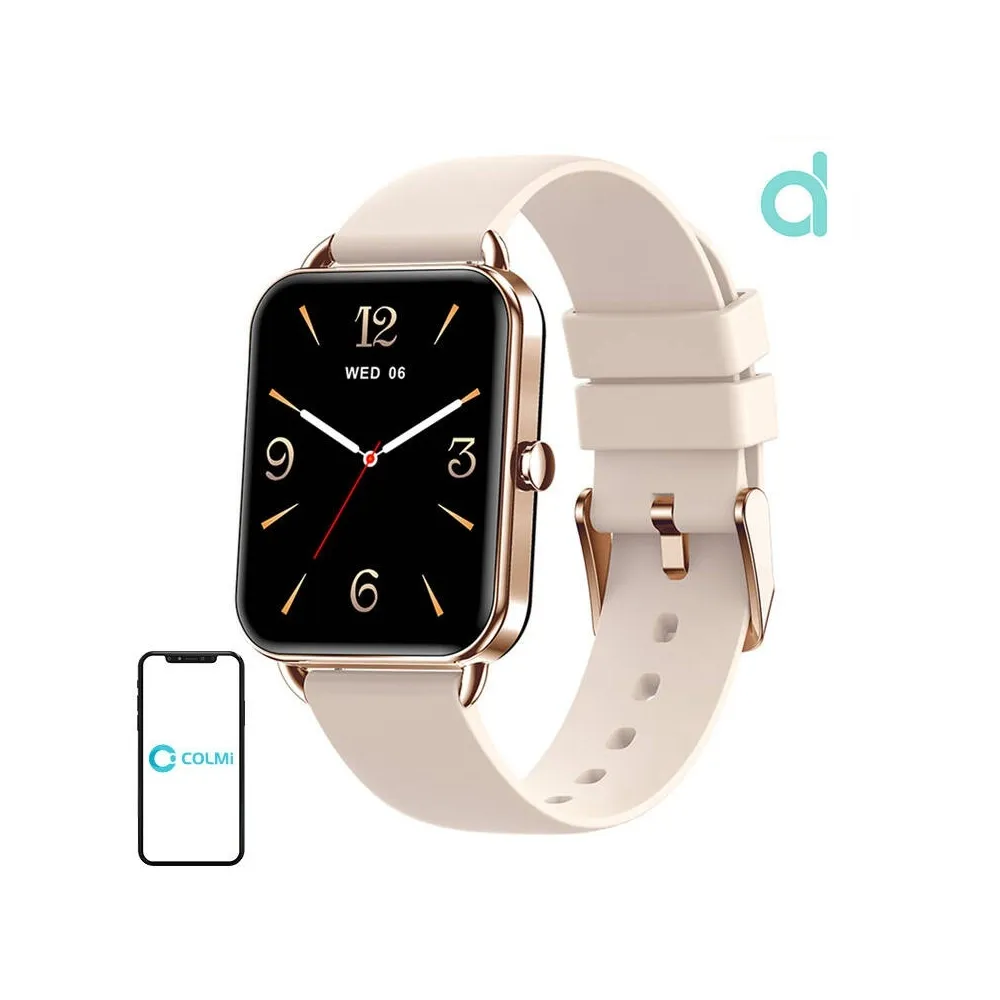 Smartwatch P20 1,65 AMOLED (Dourado) - COLMI