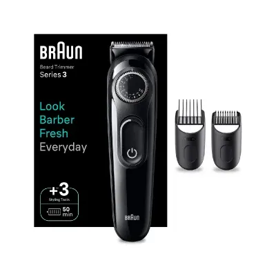 Aparador Barba Braun Beardtrimmer S3 BT3410
