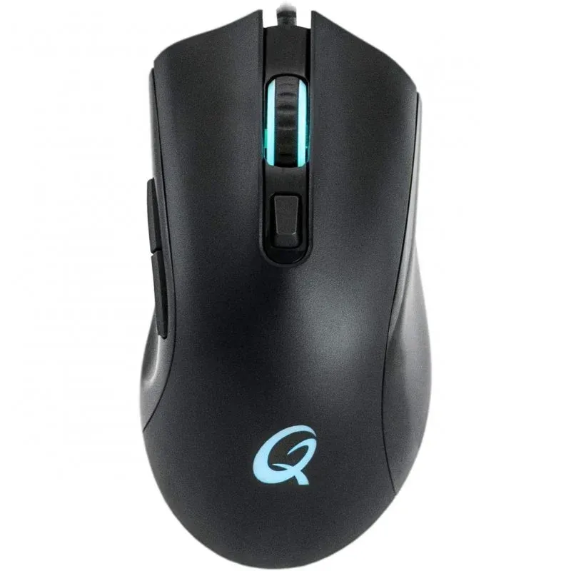 QPad DX120 Rato Gaming 12000 DPI Preto