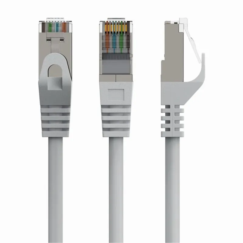 Cabo de Rede Gembird PP6A-LSZHCU-50M Cat6a S/FTP 50m LSZH Cinzento