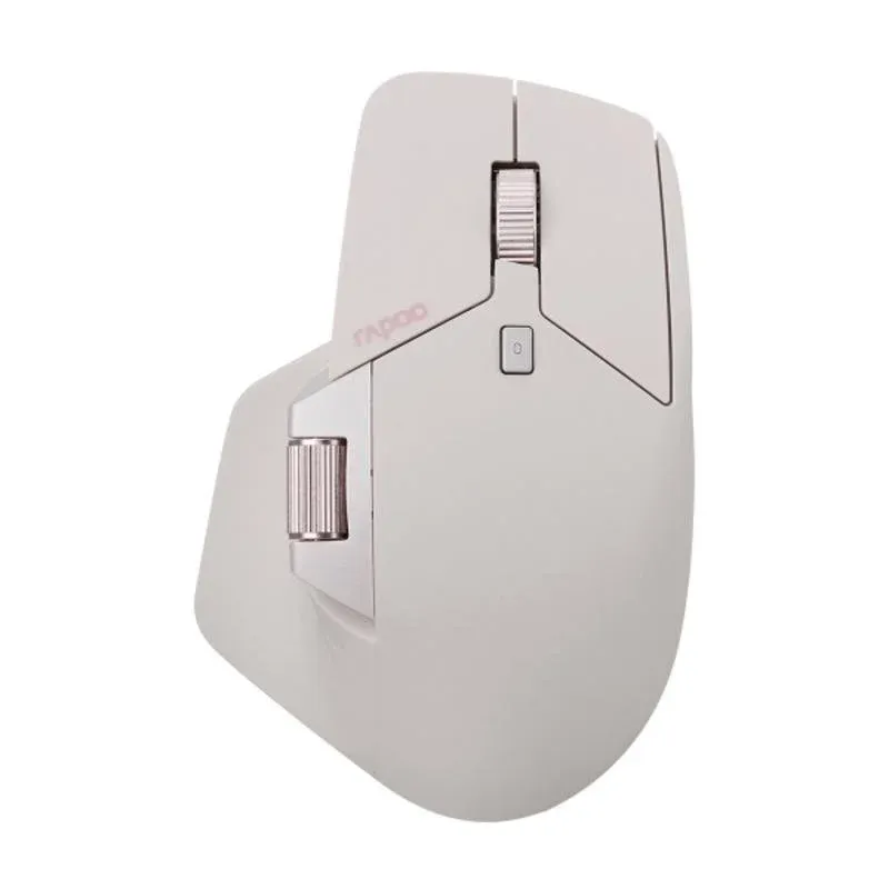 Ratón Rapoo MT760L Wireless Bluetooth 3200 DPI Rosa 8 Botões Recarrregável
