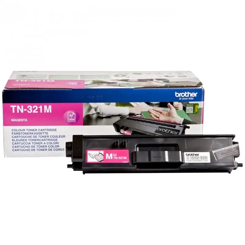 BROTHER TN-321M toner cartridge magenta standard capacity 1.500 pages 1-pack