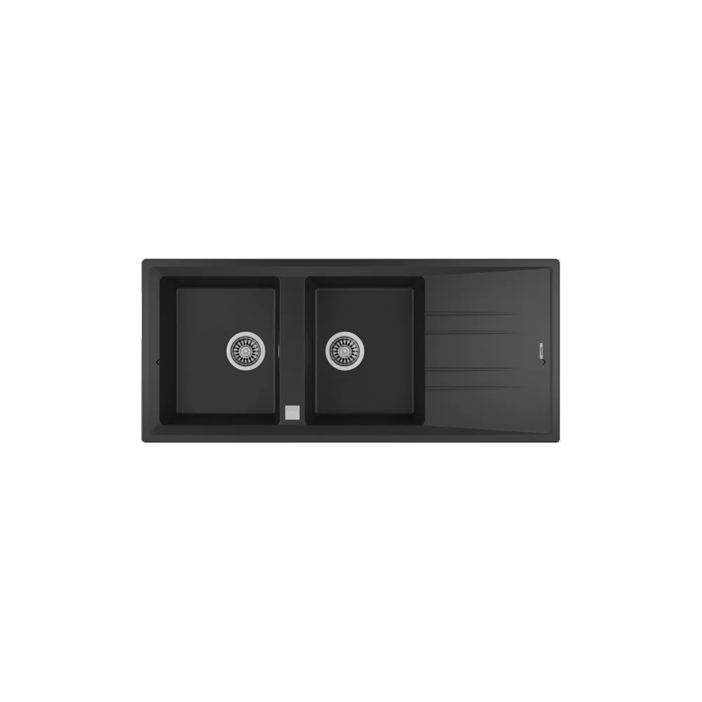 LAVA LOUÇA TEKA - STONE 80 B-TG 2C 1E - BLACK CARBON