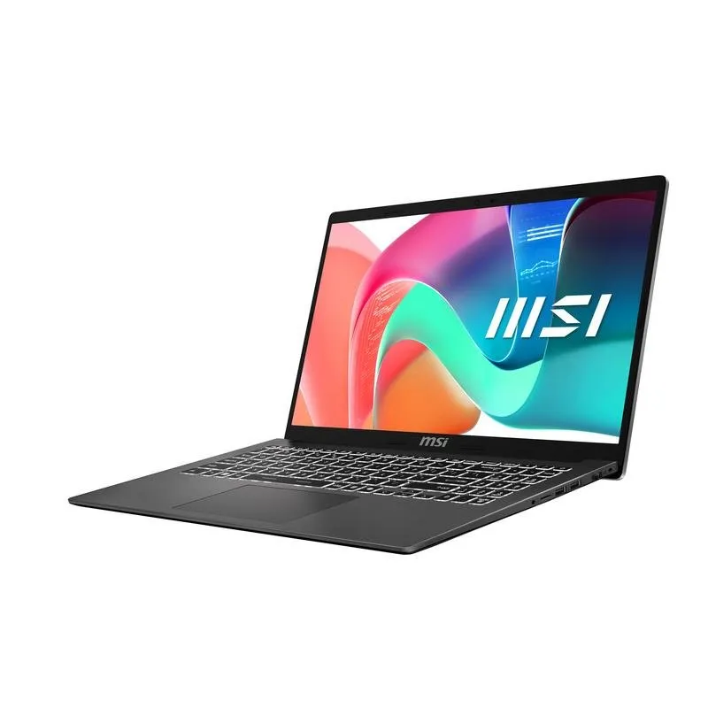 Portátil MSI Modern 15 F1MG-686XFR 15,6" Intel Core 7 150U 8GB 512GB SSD Intel Graphics FreeDOS