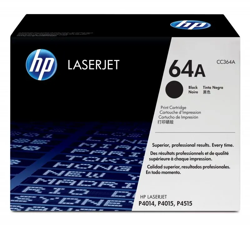 Toner HP LaserJet CC364A BLACK PRINT CARTRIDGE WITH SMART PRINTING TECHNOLOGY