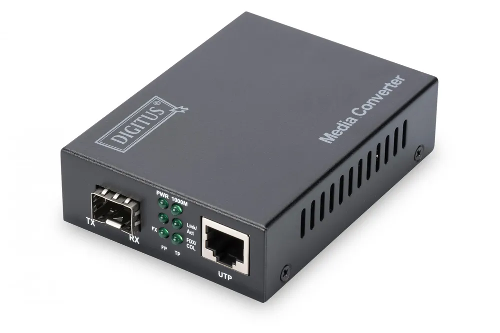 Digitus DN-82130 conversor de rede de média 1000 Mbit/s DN-82130