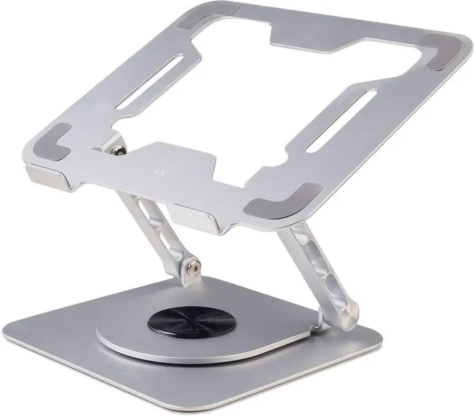 Suporte de Portátil Ewent EW1267 Aluminum c/ Rotação 360º Prateado