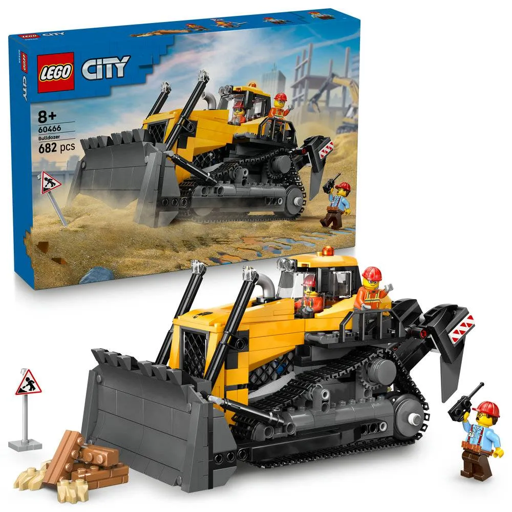 LEGO City Buldózer Amarelo - 60466