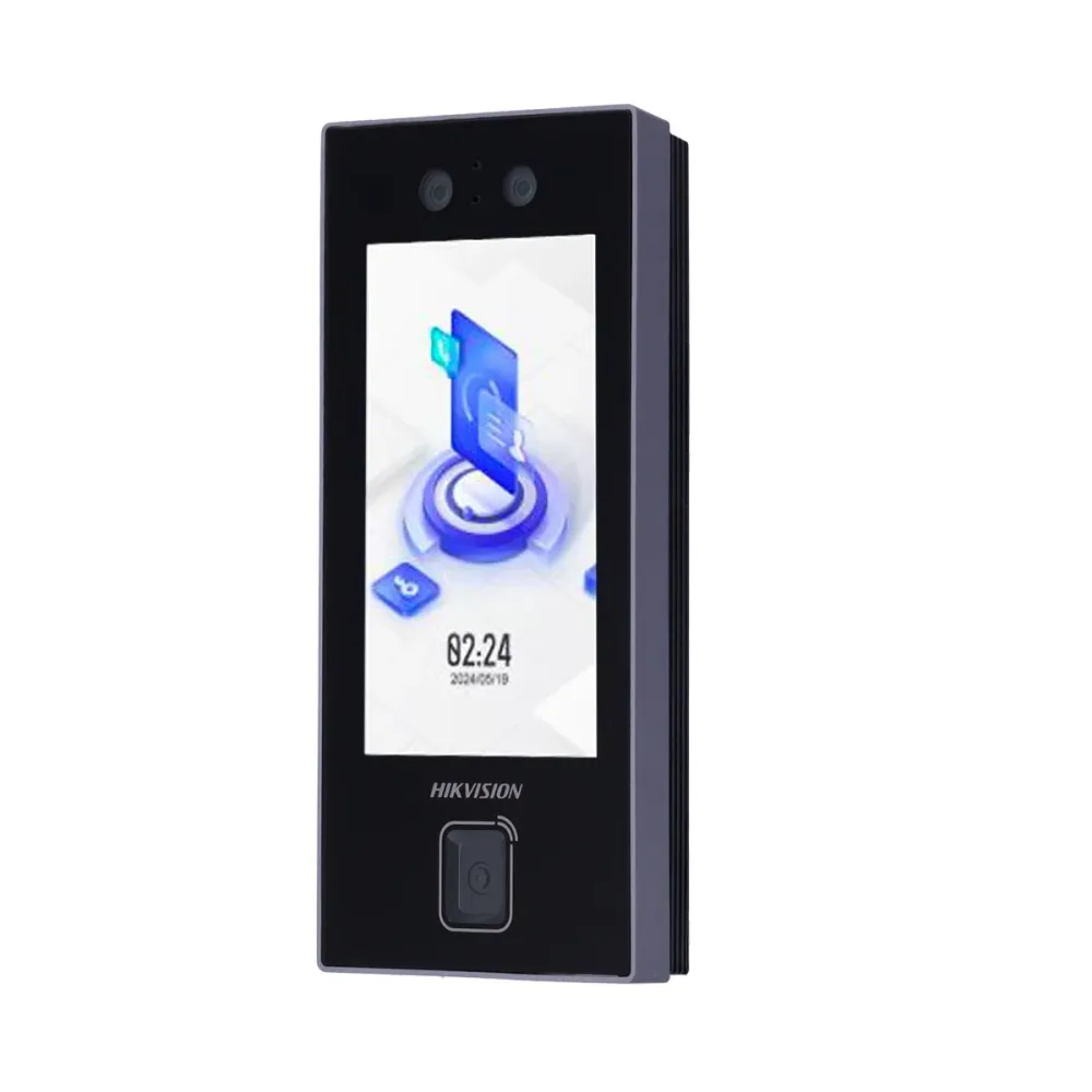Controlo de Acesso Hikvision DS-K1T344MBWX-QRE1 Leitor MF QR e PIN