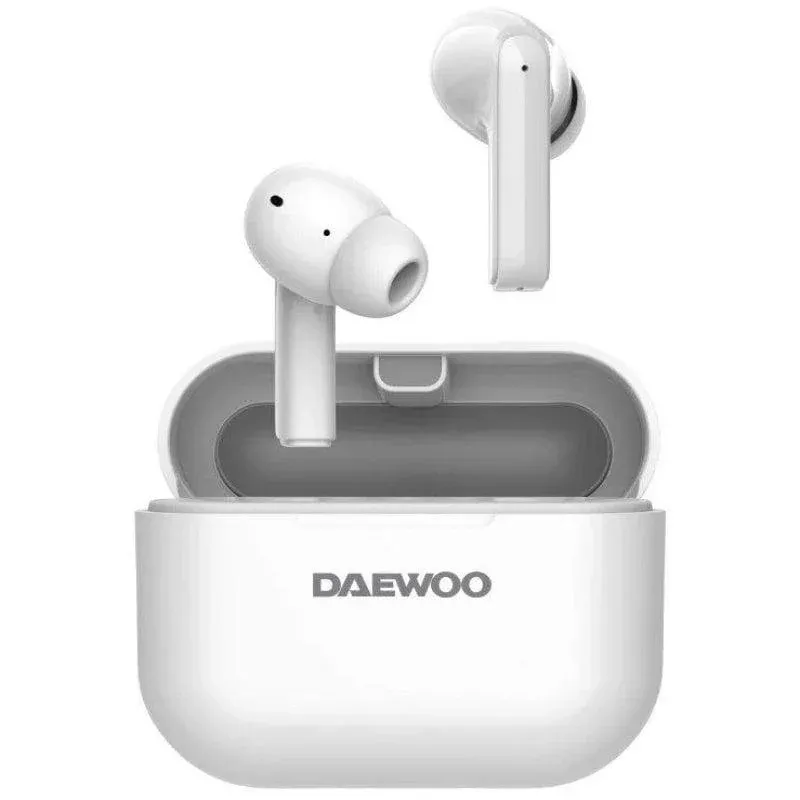 Daewoo In-Ear DW2005 Auriculares Sem Fios com Cancelamento de Ruído e Estojo de Carga Brancos