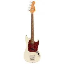 Baixo Eléctrico Short Scale Fender Squier Mustang Bass Classic Vibe 60s Olympic White