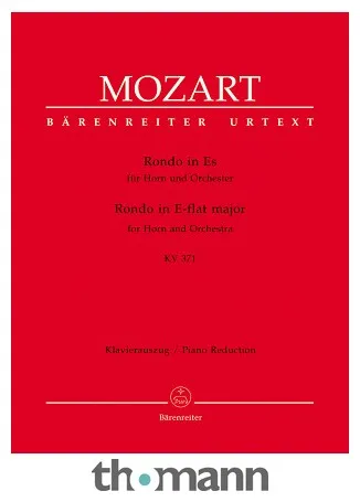 Bärenreiter Mozart Rondo for Horn KV 371