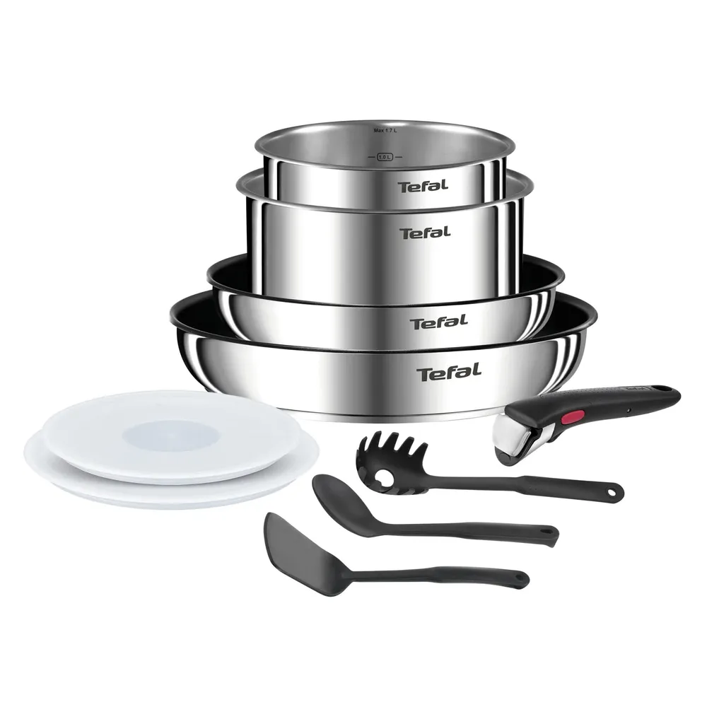 Conjunto De Panelas Tefal Ingenio Emotion De 10 Peças