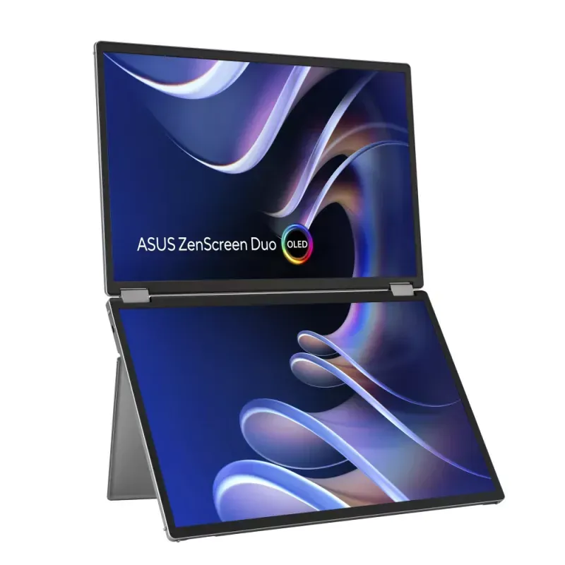 MONITOR Portátil ASUS 14" OLED / WUXGA / HDR 10 / VESA DisplayHDR 400 / USB-C - ZenScreen Duo MQ149CD