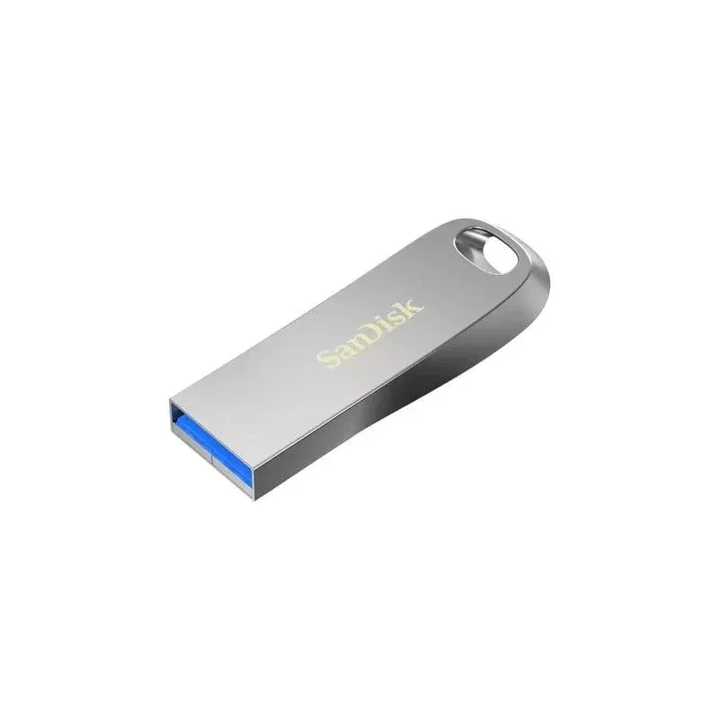 Pen Drive Pen USB Sandisk SDCZ74-1T00-G46 1TB USB 3.2 Ultra Luxe sem tampa prata