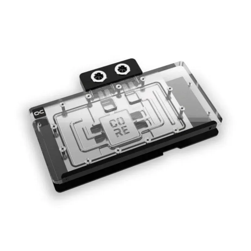 Refrigeração Líquida Alphacool Core GPU Block Nvidia RTX RGB aRGB 220mm Cobre Cromado