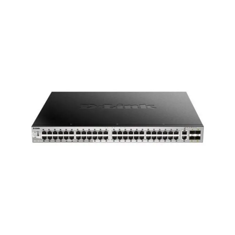 Switch D-Link DIS-300G-14PSW Gigabit Ethernet 10 Portas SFP 4 PoE+ Gestão L2 Montagem Parede