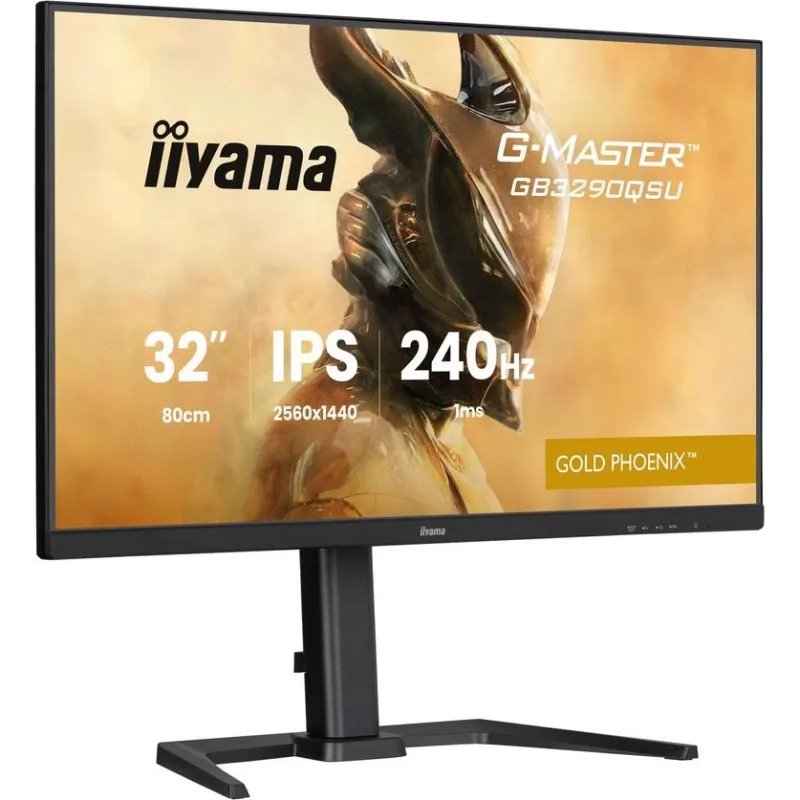 IIYAMA G-MASTER GB3290QSU-B1 Monitor 31,5" QuadHD 240Hz IPS 1ms Altura Ajustável