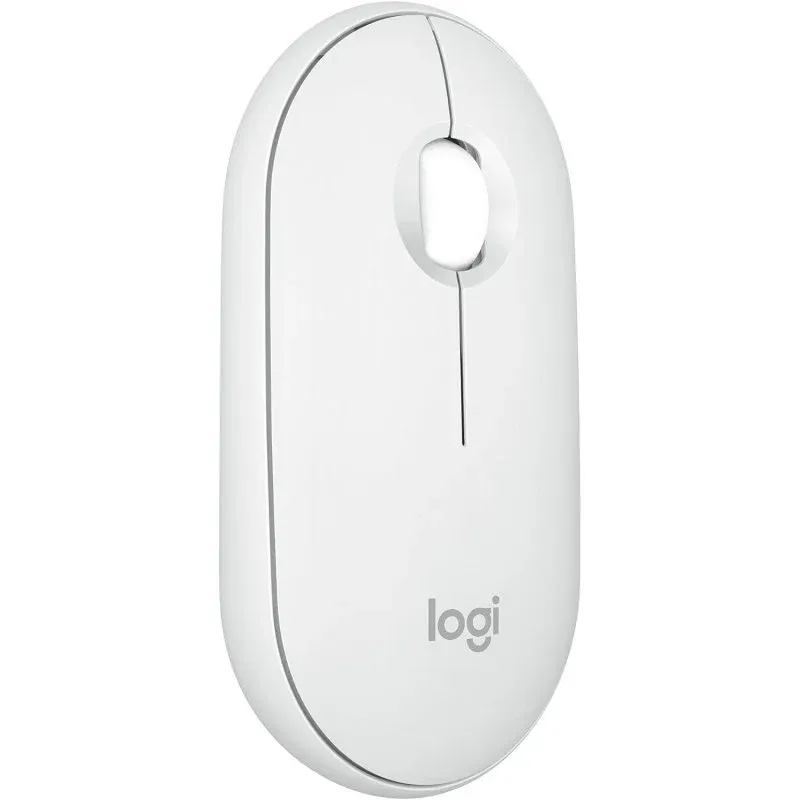 Logitech Pebble Mouse 2 M350s Rato Sem Fios 4000 DPI Branco