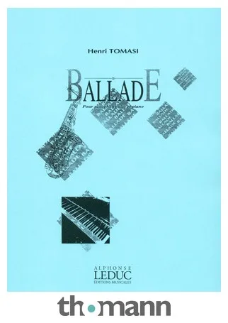 Alphonse Leduc Tomasi Ballade