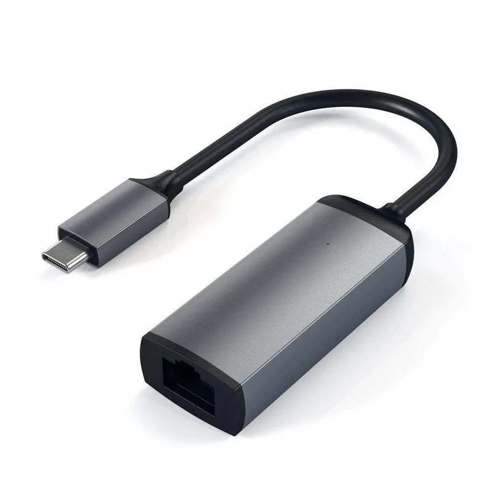 Adaptador de Rede Satechi Type-C Gigabit Ethernet Space Gray